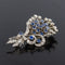Broche Broche bouquet saphirs diamants 58 Facettes 19-564