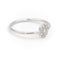 Bague 54 Bague Or blanc Diamant 58 Facettes 1653915CN