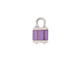 Pendentif pendentif LOUIS VUITTON emprise cubo amethyste or blanc 18k 58 Facettes 257864