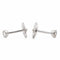Boucles d'oreilles Boucles d'oreilles Puces Or blanc Diamant 58 Facettes 2218364CN
