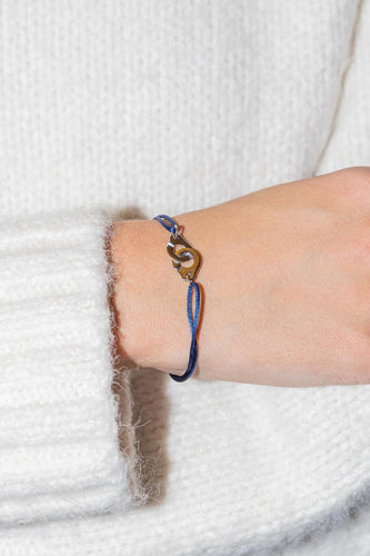 Bracelet Dinh Van Bracelet Cordon Menottes Or blanc 58 Facettes 2865694RV