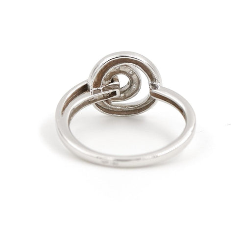 Bague 52 Bague Or blanc Diamant 58 Facettes 1969295CN