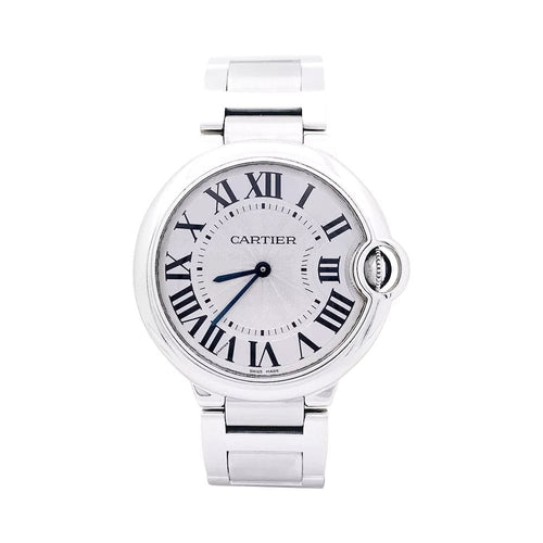 Montre Montre Cartier, "Ballon Bleu", en acier. 58 Facettes 33186