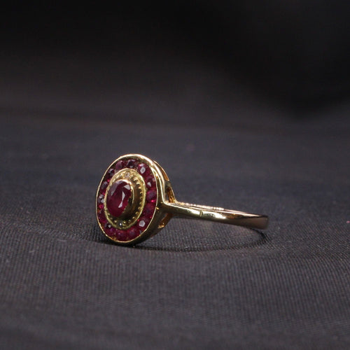 Bague 62 Bague rubis et diamants 58 Facettes