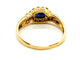 Bague 57 Bague Or jaune Saphir 58 Facettes 1875614CN