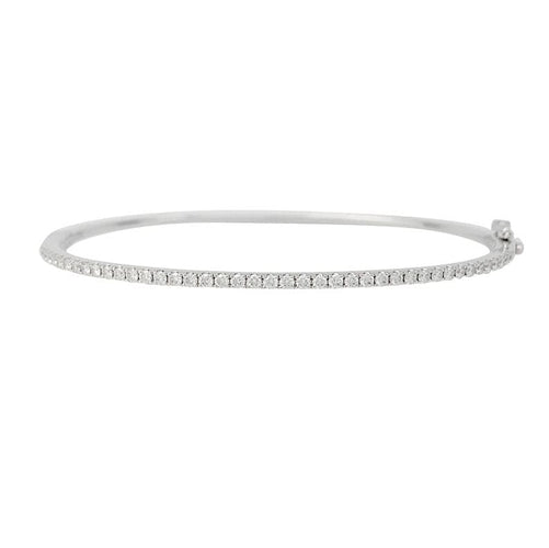 Bracelet Bracelet or blanc, diamants. 58 Facettes 31247