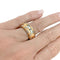 Bague 52 Bague Bulgari, "Alveare", or jaune et acier. 58 Facettes 31645