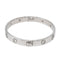 Bracelet Cartier Bracelet Jonc Love Or blanc Diamant 58 Facettes 2873481RV