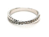 Bague 50 Bague Demie alliance Or blanc Diamant 58 Facettes 1338993CN