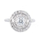 Bague 55 Bague Platine Diamants 58 Facettes 8391