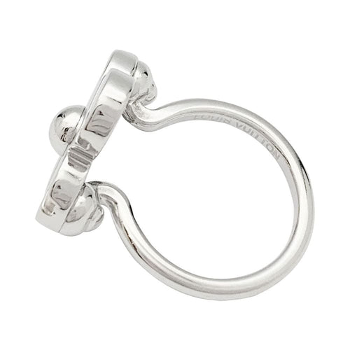 Bague 50 Bague Louis Vuitton or blanc. 58 Facettes 31899