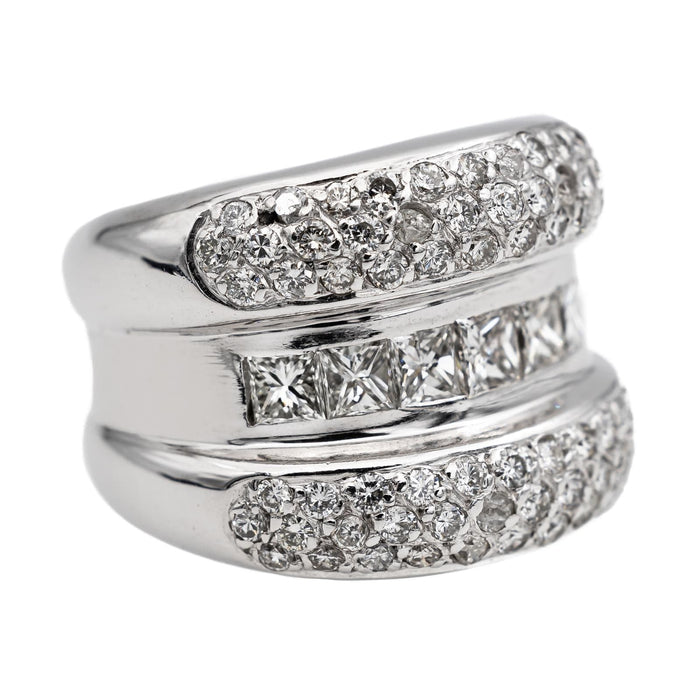 Bague 48 Bague Or blanc Diamant 58 Facettes 2673928CN