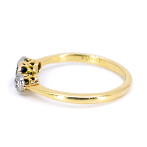 Bague 54.5 Bague Saphir, Diamants 58 Facettes 88914CB189C547DF9C8B323349B654F6