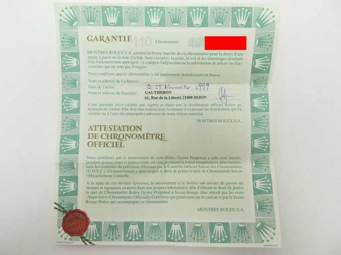 Montre montre ROLEX lady datejust automatique 26 mm or & acier +boite 58 Facettes 253988