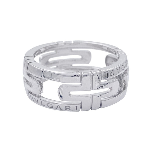 Bague 52 Bague Bulgari, "Parentesi", or blanc. 58 Facettes 32356