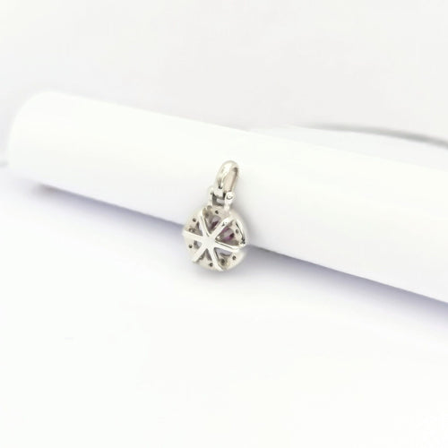 Pendentif Pendentif Or blanc Diamants Rubis 58 Facettes 28846