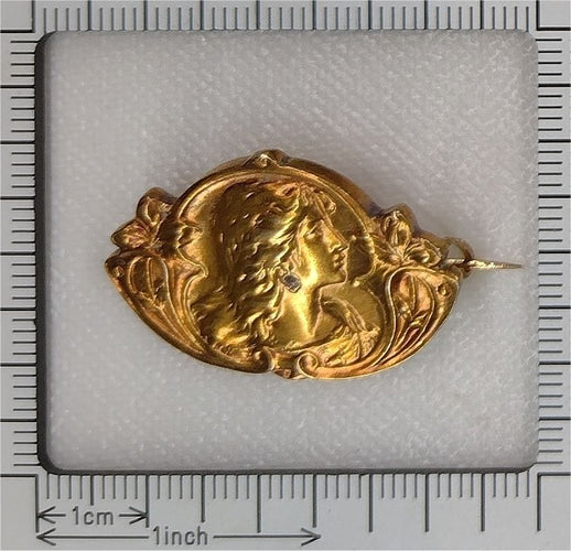 Broche Broche en or vintage 58 Facettes 23058-0277