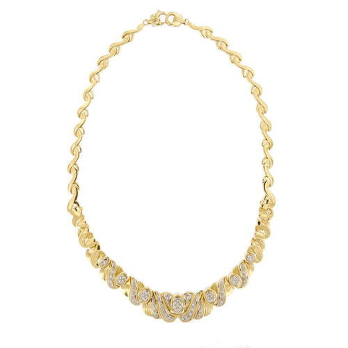 Collier Collier semi-rigide diamants 58 Facettes 33491