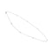 Collier Collier gouttière en or blanc, diamants. 58 Facettes 32594