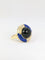 Bague Bague Onyx, Lapis-Lazuli et Diamants 58 Facettes 88