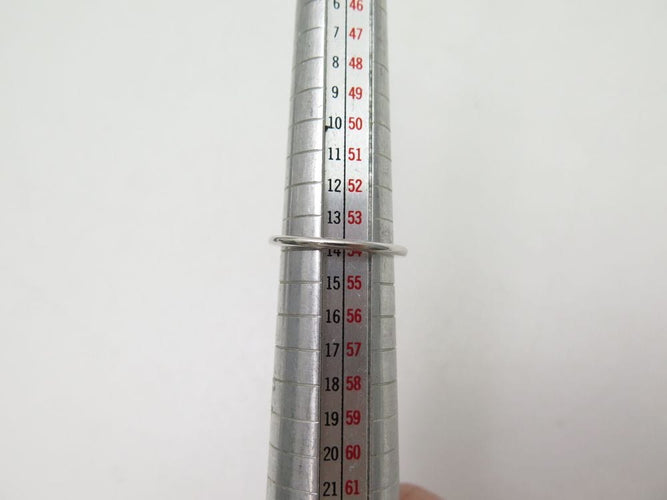 Bague 54 bague DINH VAN le cube diamant en or blanc 58 Facettes 258662