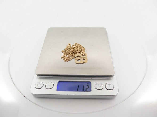 Collier collier POIRAY coeur entrelace mm or jaune 18k 58 Facettes 257104