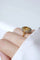Bague Bague Art Déco citrine entourage diamants 58 Facettes