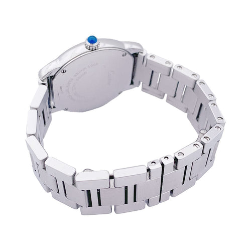 Montre Montre Cartier, "Ronde Solo", acier. 58 Facettes 33454