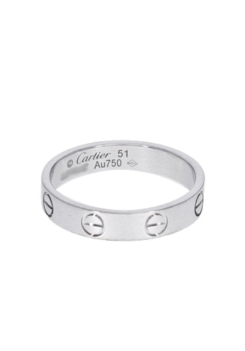 Bague 51 Bague CARTIER Alliance Love 58 Facettes 62278-58273