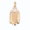 Pendentif Petit médaillon ancien en or rose ciselé 58 Facettes 21-594