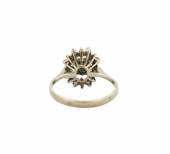 Bague 54 BAGUE MARGUERITE SAPHIR DIAMANTS 58 Facettes BO/230042
