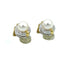 Boucles d'oreilles Boucles d’oreilles or jaune, perles et diamants 58 Facettes