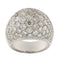 Bague 57 Bague dôme pavage diamants 58 Facettes G3462