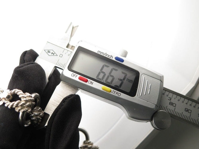 Bracelet vintage bracelet HERMES douarnenez noeud marin argent massif 58 Facettes 254650