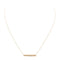 Collier Ginette NY Collier Straw on Chain Or rose 58 Facettes 2322868CN