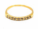 Bague 59 Bague Demi alliance Or jaune Diamant 58 Facettes 1818743CN