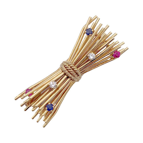 Broche Broche Van Cleef et Arpels "Fagot". 58 Facettes 32627