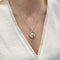 Collier Collier Bulgari, "Zodiaque Balance", or blanc, or jaune et acier. 58 Facettes 32818/33046