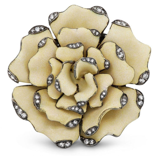 Bague Bague Lydia Courteille or noir diamants 58 Facettes 61E00229