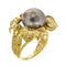 Bague 55 Bague perle de Tahiti et diamants 58 Facettes 34228