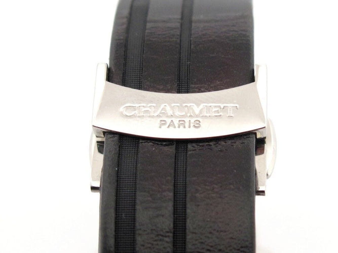 Montre montre CHAUMET dandy chronographe 1229 40 mm acier automatique 58 Facettes 254323