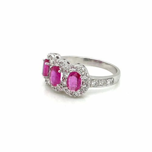 Bague 55 Bague Diamants Rubis 58 Facettes