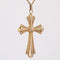 Pendentif Pendentif croix ancienne or rose 58 Facettes CVP63