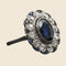 Bague Bague Marguerite platine saphir de Ceylan et diamants "Princesse mutine" 58 Facettes 2430