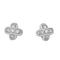 Boucles d'oreilles Boucles d'oreilles Chaumet, Liens, or blanc et diamants. 58 Facettes 31659