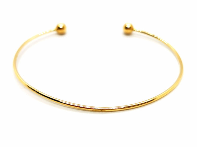 Bracelet Bracelet Jonc Or jaune 58 Facettes 1649337CN