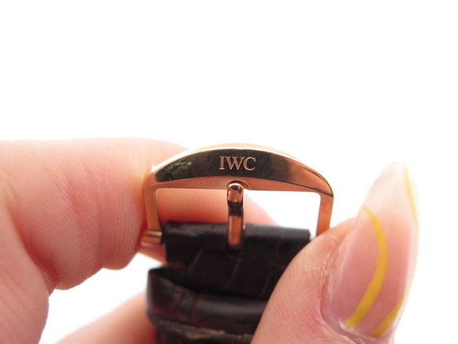 Montre montre IWC portofino iw356511 en or rose 18k automatique 40 mm 58 Facettes 249124