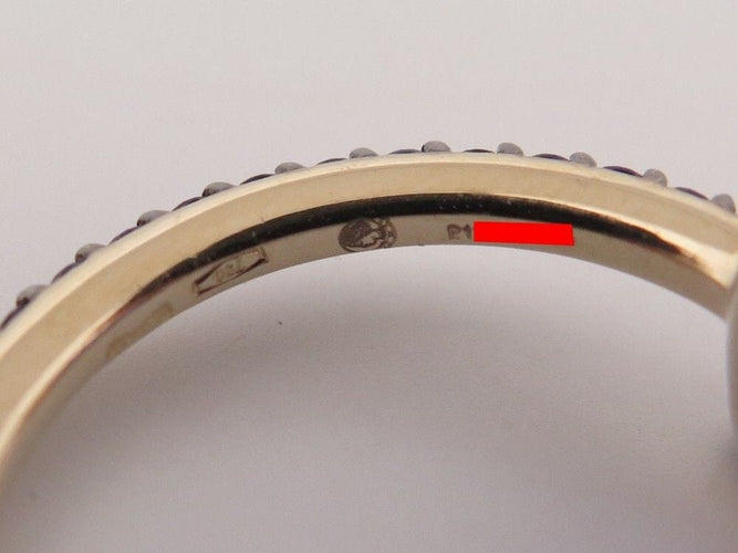 Bague 53 bague POMELLATO baby 53 diamants bleus et iolite or jaune 18k 58 Facettes 254342