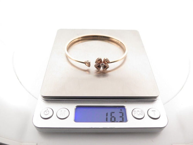 Bracelet bracelet BULGARI fiorever 16 cm en or rose 18k diamant 58 Facettes 257785