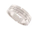 Bague 65 bague CARTIER tank francaise or blanc 18k 58 Facettes 258021